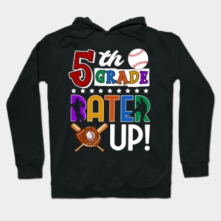 5th Grade Batter-up! Baseball Back to School Hoodie